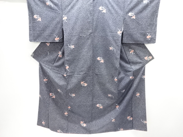 JAPANESE KIMONO / TSUMUGI / FLOWER 
